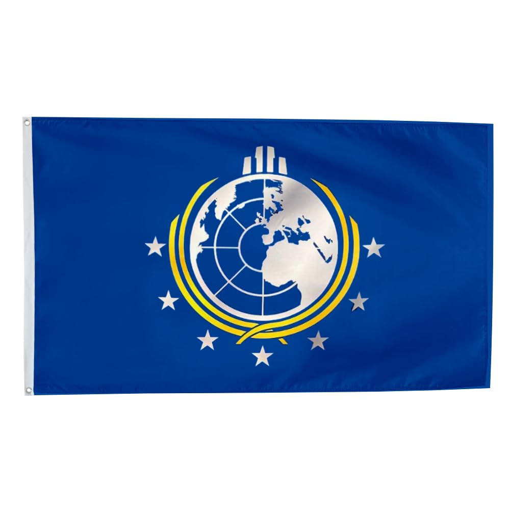 Aihccy Super Earth Flag Banner 3x5Feet Garden house Flag banner Decor