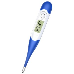 chengyoude digital oral thermometer for fever,thermometer for adults with 10 seconds fast reading, basal thermometer with accurate & easy to use for adults and kids.