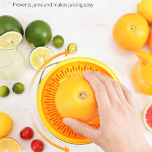 GDOR 41 Oz Citrus Juicer with Spiral-Shape Cone, Powerful Orange Juicer, Electric Juicer for Lemon, Lime & Others Citrus Fruits, Grapefruit Juice Extractor with Easy Pour Spout, BPA-Free, Easy Clean