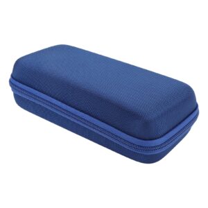 hard carrying case, portable mesh pouch, professional carrying case for 3d pens, 3d printing pen accessories (blue)