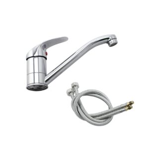 Hemobllo Kitchen Sink Faucet Water Tap Kitchen Faucet Washbasin Mixer Tap Bathtub Faucet Bath Mixer Tap Faucets for Bath Sinks to Rotate Wash Basin All Bronze