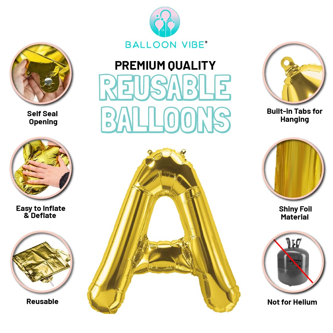 Seniors 2025 Balloons with 4 Star Balloons - High School College Seniors Decorations Balloons - 2024 Seniors Banner for Graduation Party Decor Foil Letter Balloons with Ribbon, Straws & Adhesive Dots