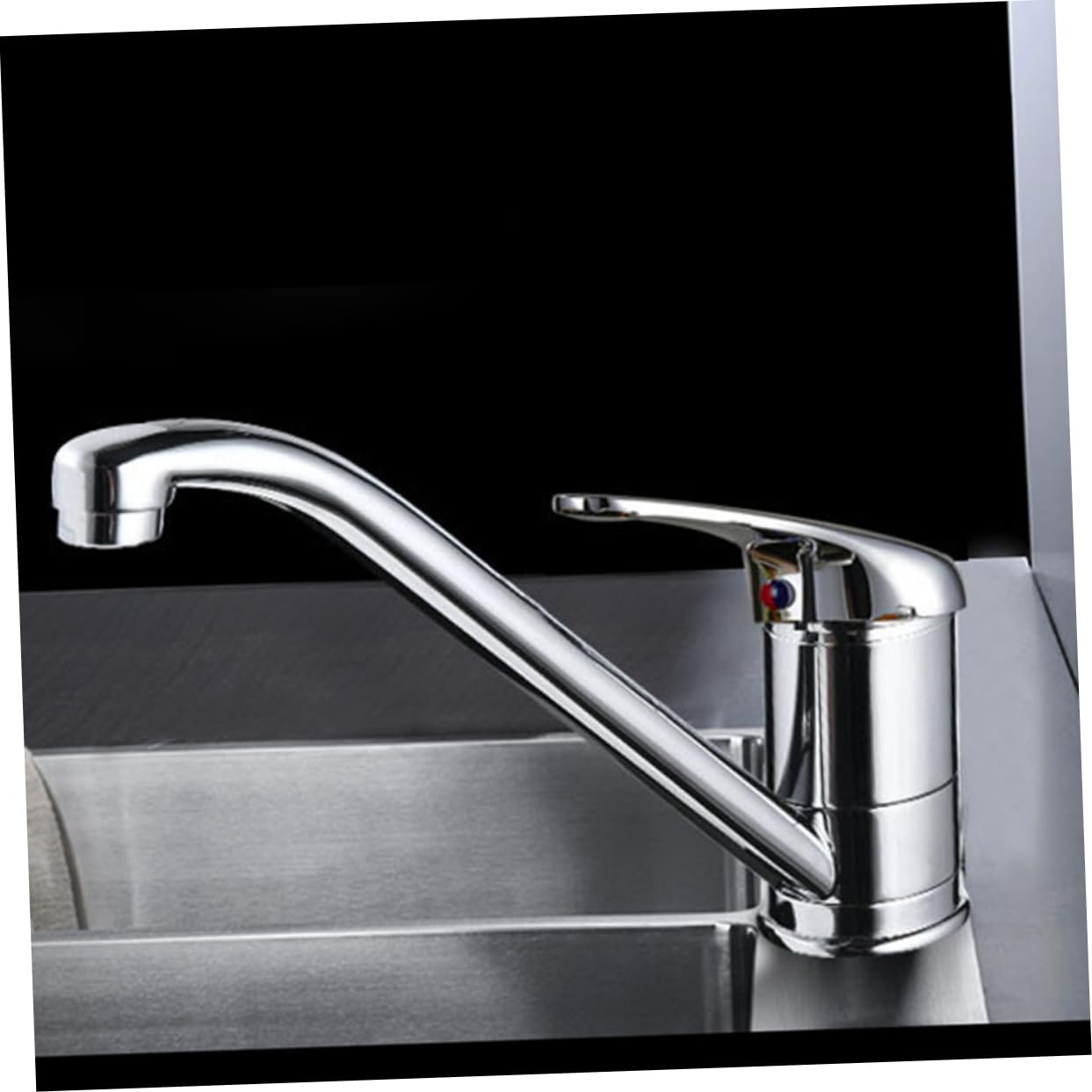 Hemobllo Kitchen Sink Faucet Water Tap Kitchen Faucet Washbasin Mixer Tap Bathtub Faucet Bath Mixer Tap Faucets for Bath Sinks to Rotate Wash Basin All Bronze