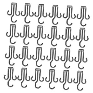 MAGICLULU 72 Pcs Shoe Rack Plastic Hooks for Hanging Shoes Hanger Suction Cup Towel Hook Sandals Drying Hook Excerise Bike Closet Drying Rack Boot Hooks Shoes Holder Slipper Rack Slippers