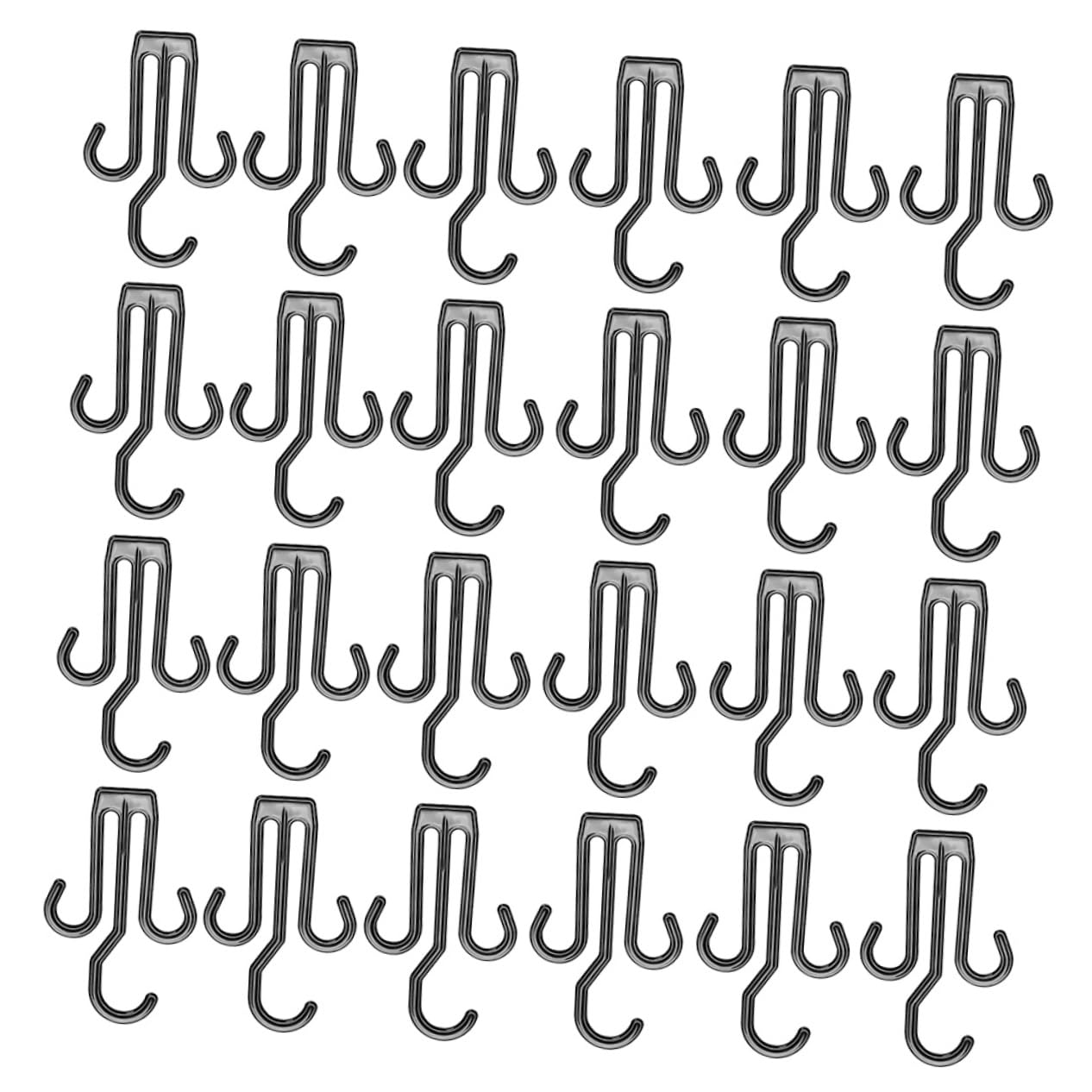 MAGICLULU 72 Pcs Shoe Rack Plastic Hooks for Hanging Shoes Hanger Suction Cup Towel Hook Sandals Drying Hook Excerise Bike Closet Drying Rack Boot Hooks Shoes Holder Slipper Rack Slippers