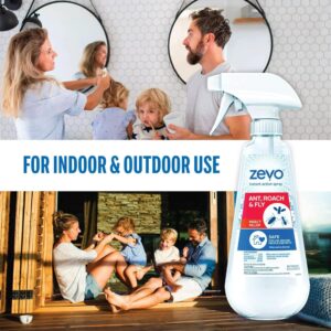 Zevo Multi Insect Killer Spray, Ant, Roach & Fly Bug Spray, Twin Pack