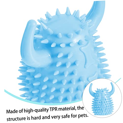 BESPORTBLE Pet Teething Toys Dog Toothbrush Toy Dog Grinding Toy Dog Dental Toys Puppy Toys Pet Molar Toy Puppy Chew Toy Puppy Aggressive Chewer Puppy Teething Toy Tool