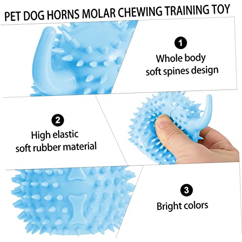 BESPORTBLE Pet Teething Toys Dog Toothbrush Toy Dog Grinding Toy Dog Dental Toys Puppy Toys Pet Molar Toy Puppy Chew Toy Puppy Aggressive Chewer Puppy Teething Toy Tool