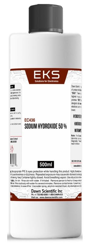 Dawn Scientific Sodium Hydroxide 50% (NaOH) Solution-500ml