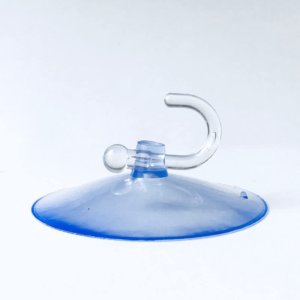 4Pcs Clear Wall Hooks Hanger Kitchen Bathroom Suction Cup Reusable Plastic Suckers Lovely and Attractive