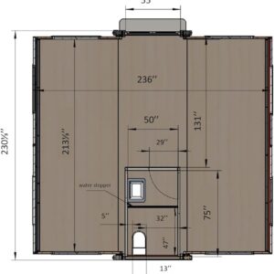 Insulated Expandable | Prefabricated House | 20ft x 40ft | Modern Villa | Big Living Rooms | Sound Proof | Water Proof | Rust Free | Earthquake Proof | Hurricane Proof | Personal | Office Site, White