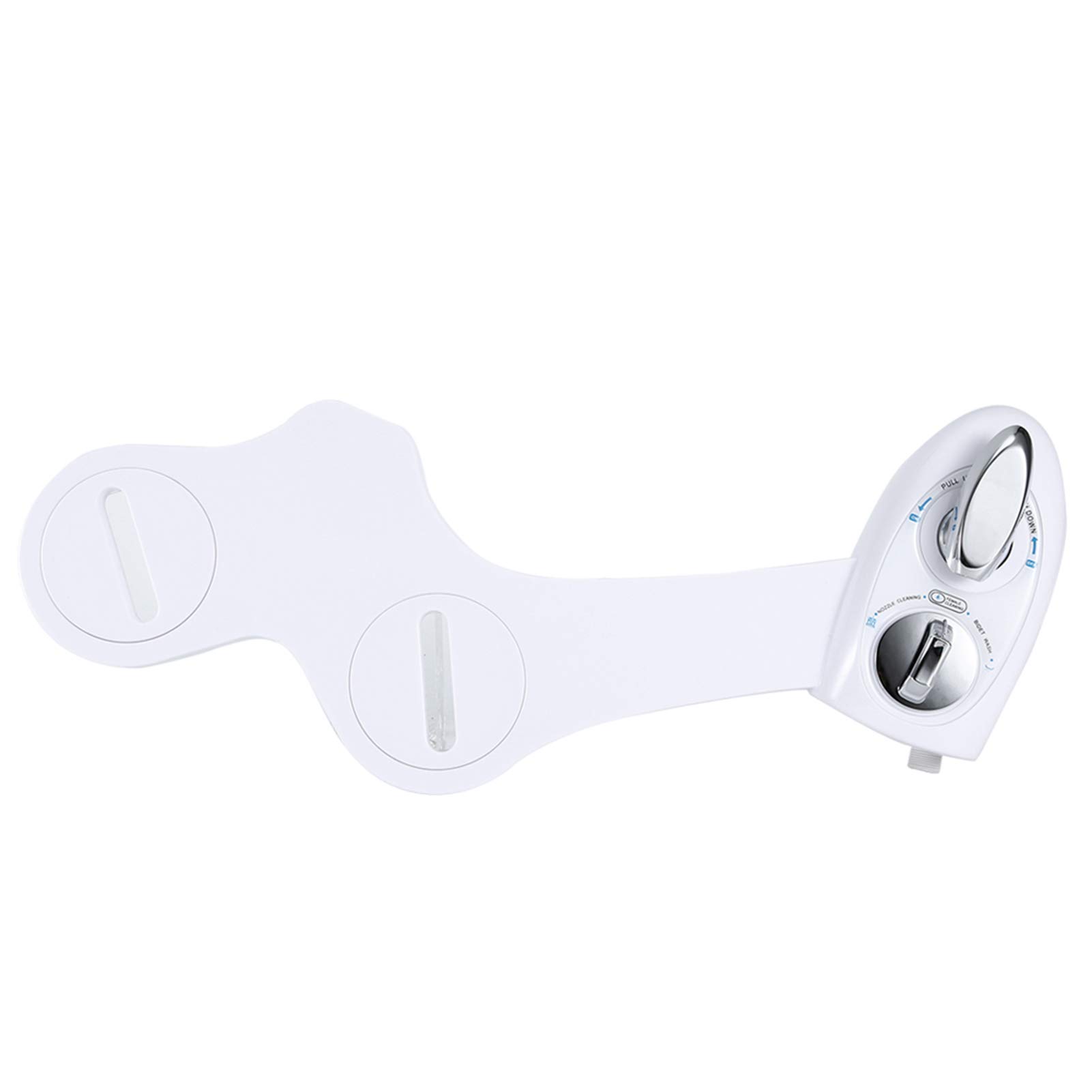 Self Nozzle NonElectric Bidet Toilet Seat Attachment, Adjustable Waterfor Rear and Feminine