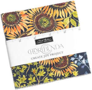 floribunda charm pack by create joy project; 42-5" precut fabric quilt squares