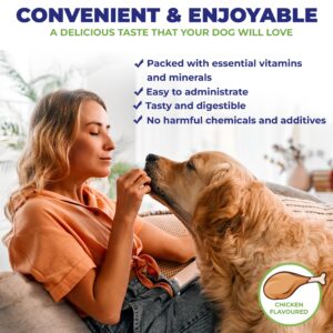 PregnaPaws Dog Pre-Natal & Post-Natal Supplement - Essential Nutrients for Pregnant & Nursing Dogs (Prenatal Vitamins)