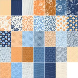 Moda Fabrics Denim & Daisies Jelly Roll by Fig Tree Co 35380JR