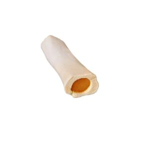 MPP Stuffed Cheese 6 Inch Shin Dog Bones Refillable Dental Chew Delicious and Nutritious (2 Bones)