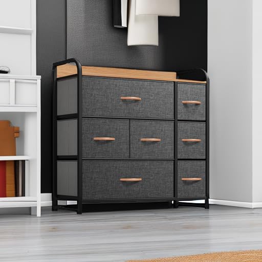 YITAHOME Dresser Drawers, Organizer Unit for Bedroom, Fabric Dresser Storage Tower, Organizer Unit for Bedroom, Living Room, Hallway, Closets