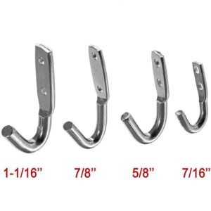 Rope and Cord Steel Plated Rope Binding Hooks for Home and Industrial Applications