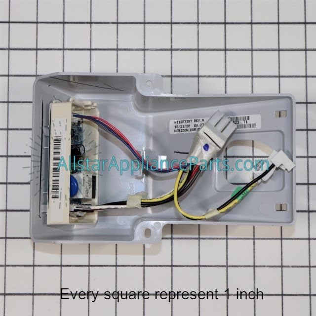 Allstar Appliance Parts W11353813 Refrigerator Control Box Panel