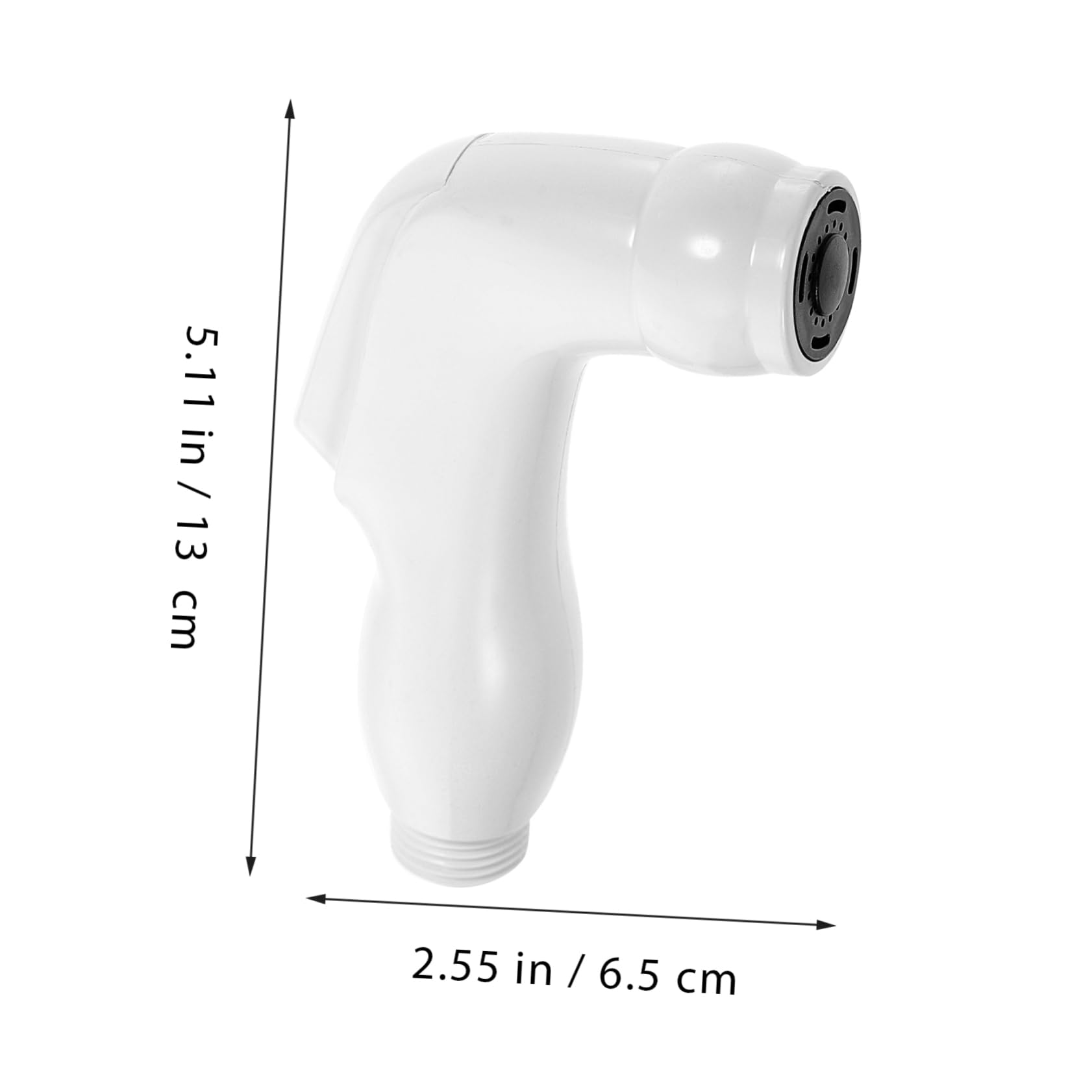 Angoily Abs Shower Head Jet Nozzel Bidet Shower Head Hand Held Shower Heads Commercial Shower Head Bathroom Shower Hand Held Bidet Spray Shower Bidet Small Spray Handheld