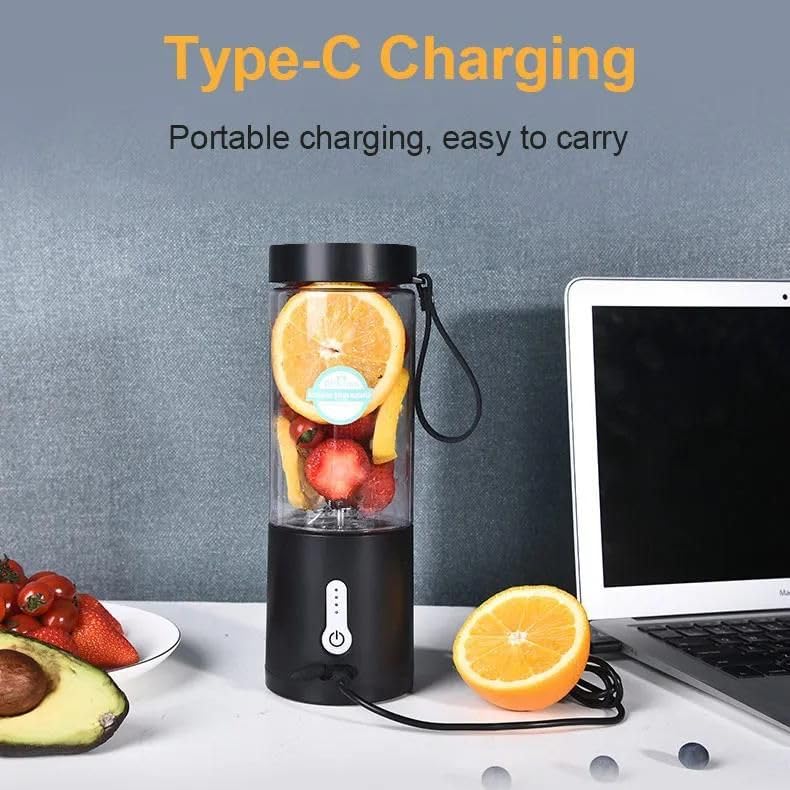 Compact & Powerful 530ML USB Rechargeable Portable Blender