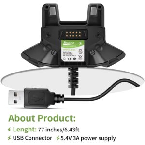 for Zebra TC77 Charging Cable Scanner Charger TC77 USB Charger TC70 Charger TC72 TC75 TC55 TC75EK TC700K TC77HL TC720L TC70x TC75x TC77 Charger TC77 Charger Cable TC77 USB Charging Cable