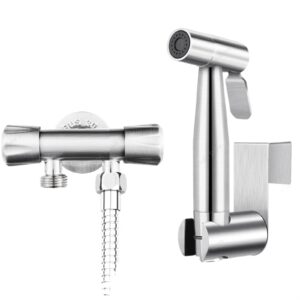 yoloyal bidet sprayer bidet faucets toilet hand spray stainless steel bidet set toilet bidet sprayer self cleaning shower for bathroom (color : 8a - 4)