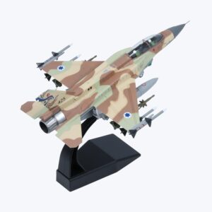 vdakyurm f-16i storm israeli air force attack falcon fighter model planes 1:72 scale diecast military airplane models for collection and gift