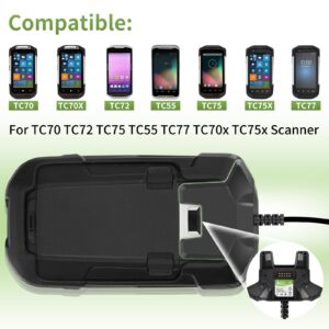 for Zebra TC77 Charging Cable Scanner Charger TC77 USB Charger TC70 Charger TC72 TC75 TC55 TC75EK TC700K TC77HL TC720L TC70x TC75x TC77 Charger TC77 Charger Cable TC77 USB Charging Cable