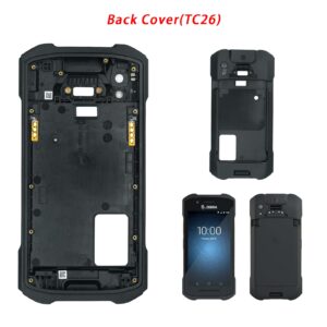 TC21 TC26 Back Cover Replacement for Zebra TC210K TC26AK TC26BK TC26CK TC26DK Handheld Barcode Scanner Mobile Computer, Rugged Case