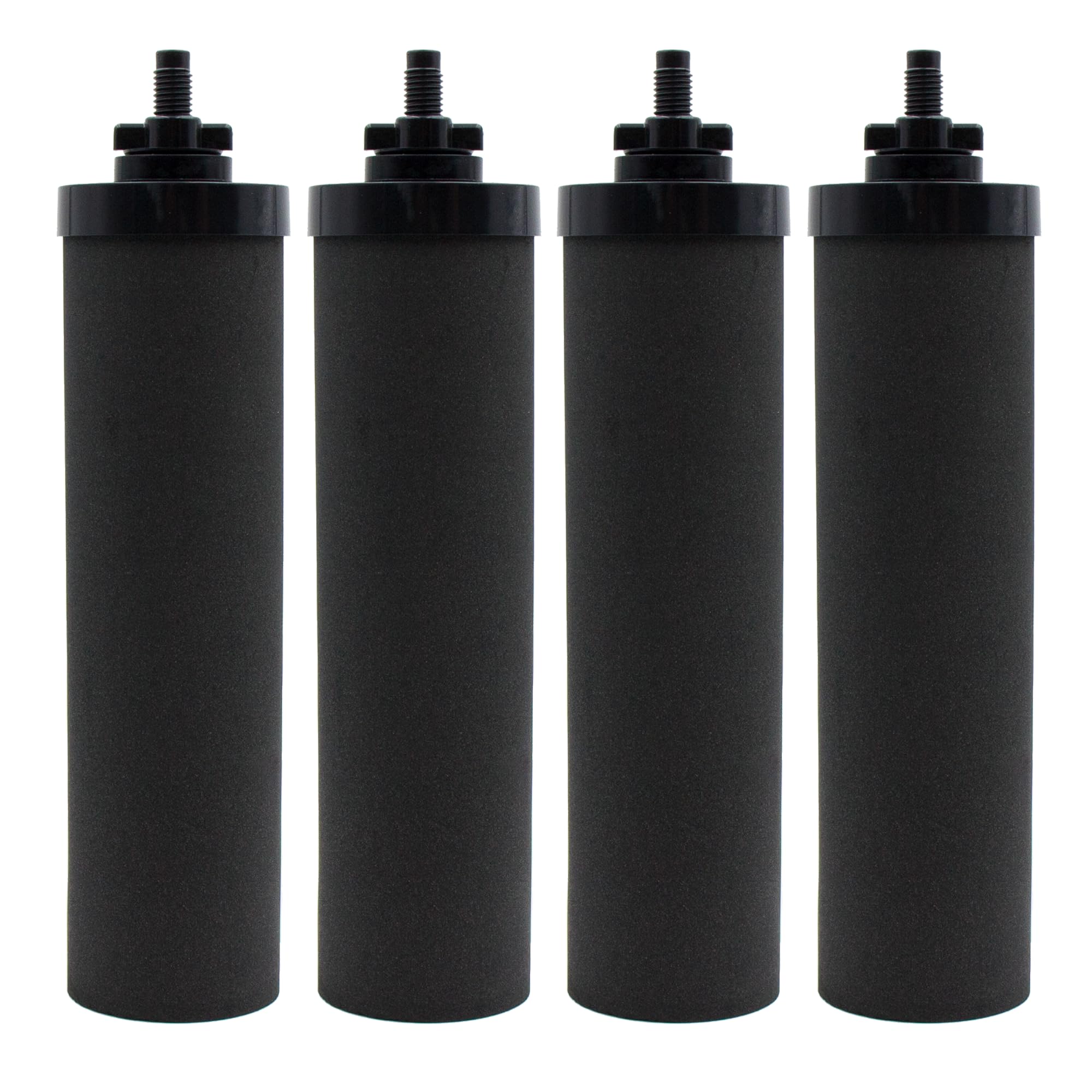 Larayci Water Filter Replacement for Berkey® BB9-2 Black Activated Carbon Filters, Compatible with Berkey® Gravity Water Filter System, Pack of 4