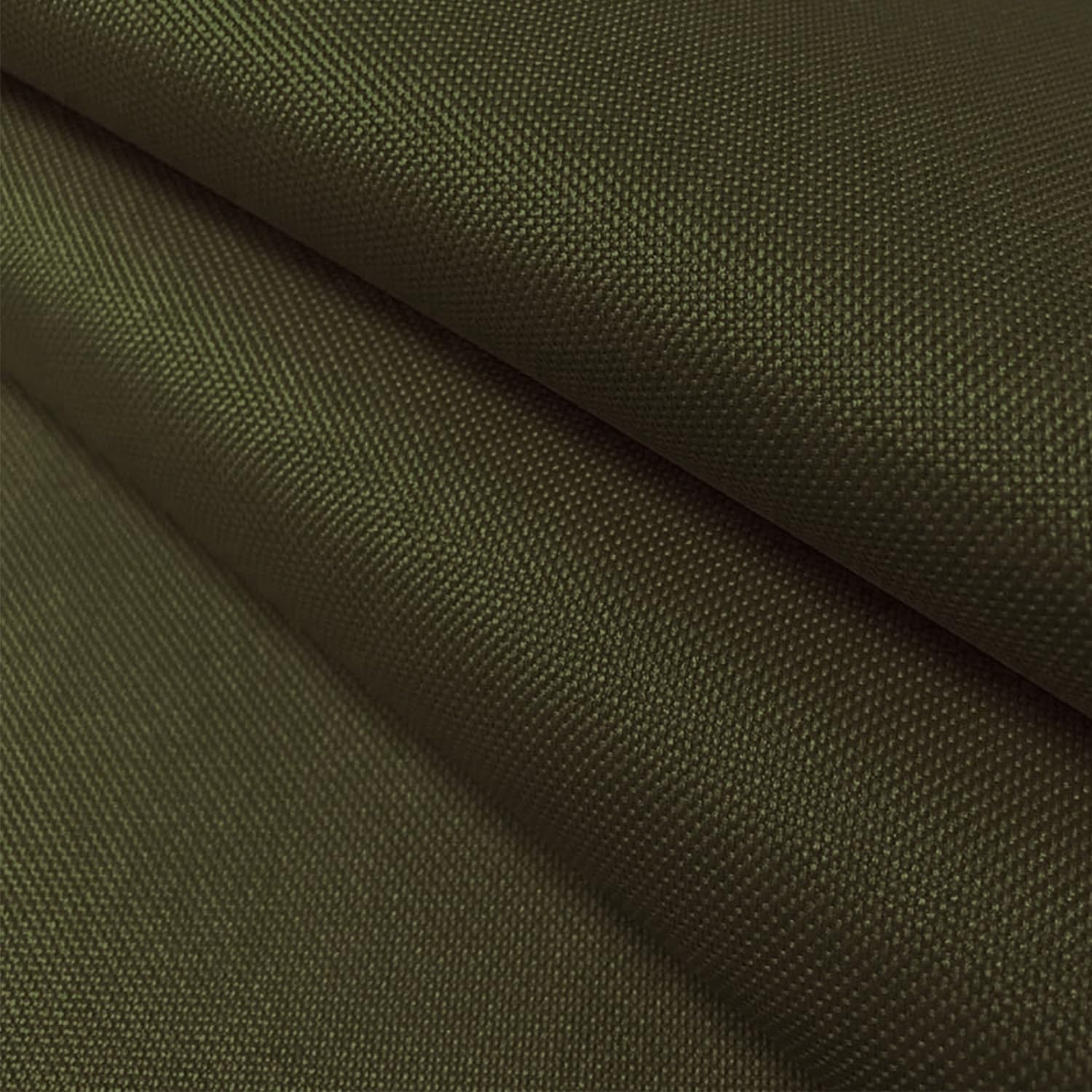 Konelia Waterproof Canvas Fabric by The Yard Outdoor Upholstery Fabric 600D Cordura Polyester Fabric Water Resistant Sewing Fabric for Chair Patio Cushion Purse Tote Bag Interior 3 Yard Army Green