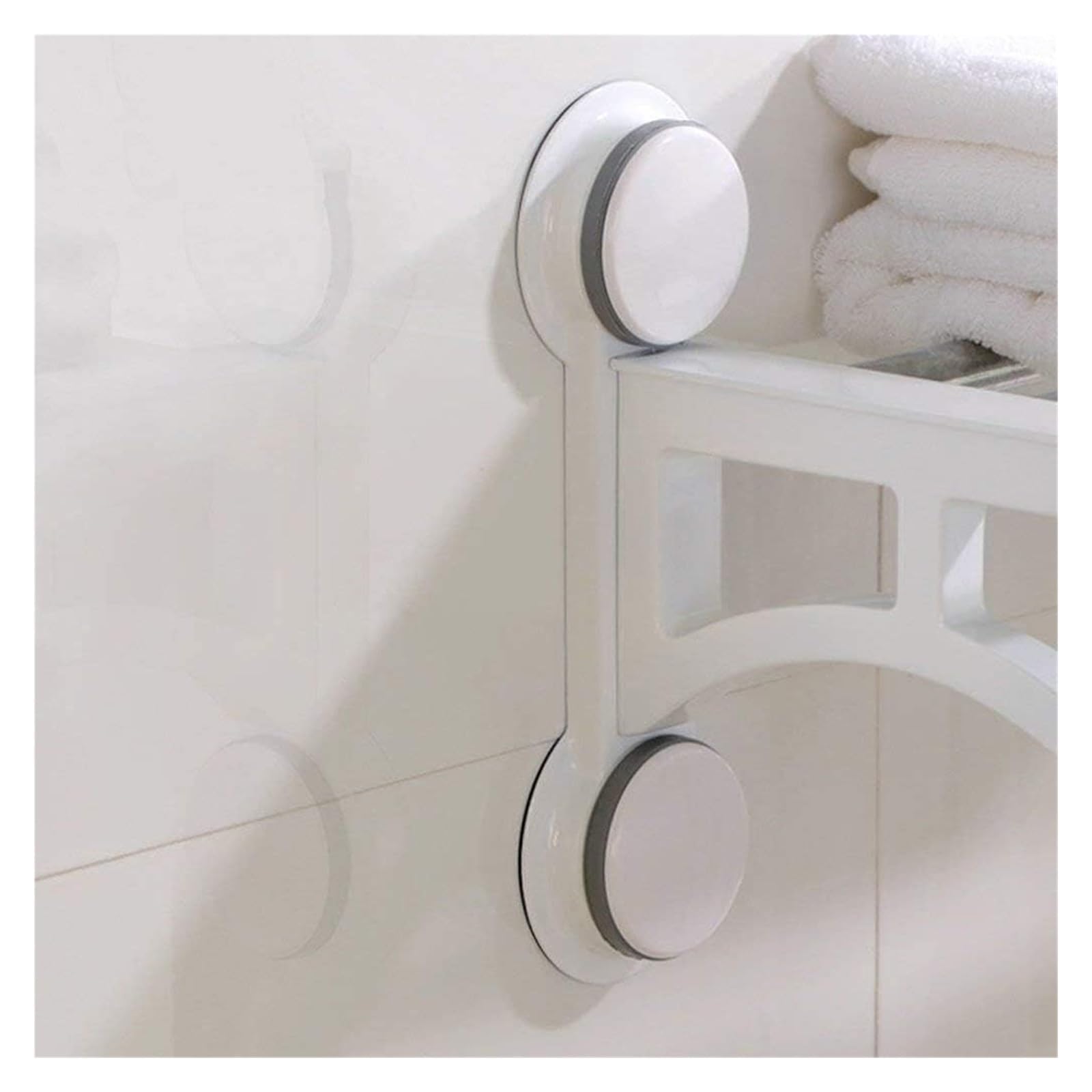 Towel Racks Towel Rail Holder Towel Bar Stainless Steel Powerful Suction Cup Multi-Function Bathroom