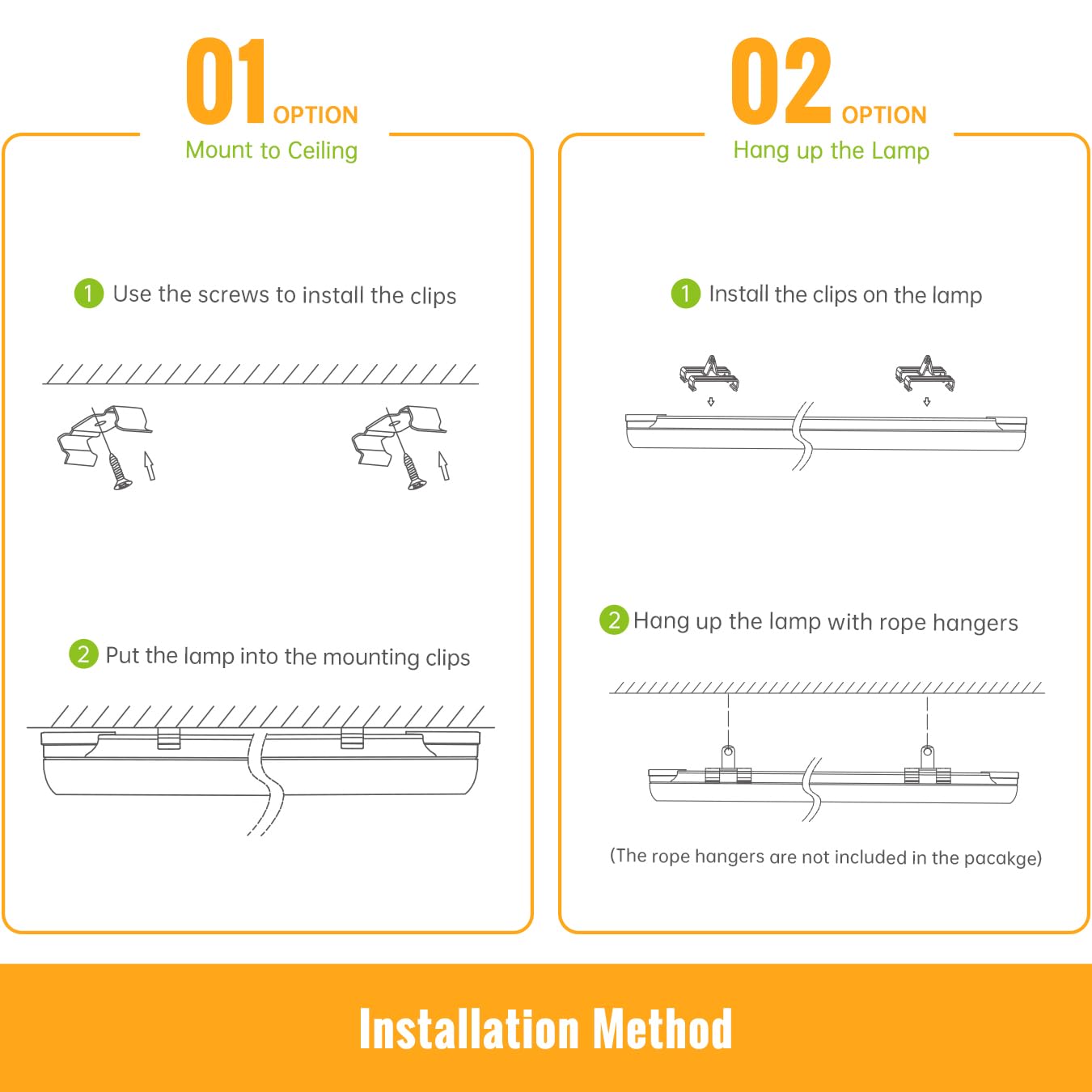 SpeePlant Led Shop Lights 4FT 4 Packs, 50W 5800LM 6500K, Linkable 4ft Led Shop Light, Super Bright 4 Foot Led Shop Lights for Workshop, V Shape 4 ft Led Light Fixture, Double Row Led Tube Lights