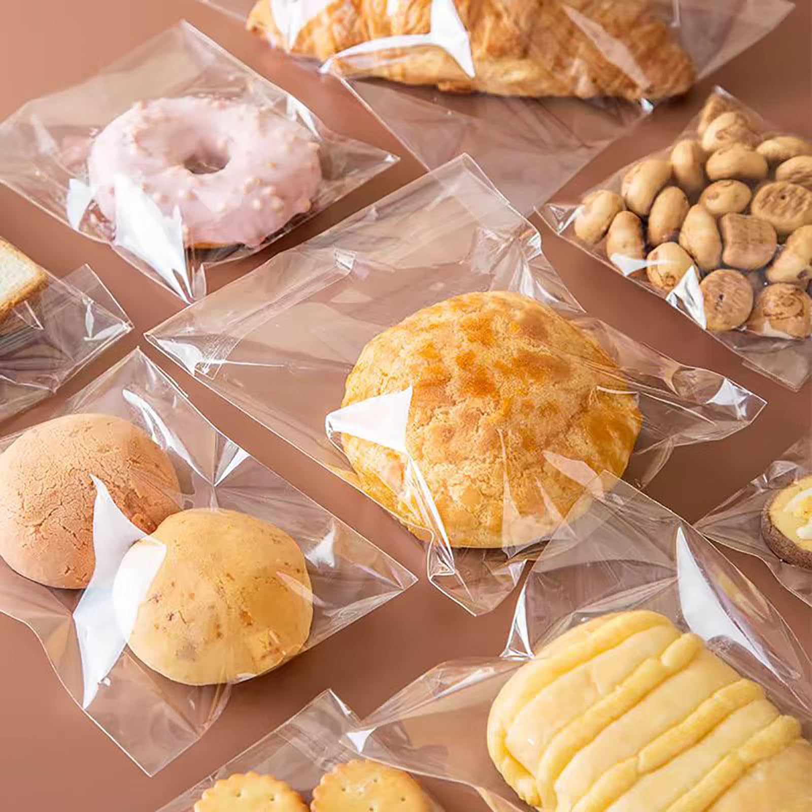 Cookie Bags for Gift Giving, 4x6 Inches 300 Pcs Cookie Bags Cookie Bags are Used to Package Cookies, Gifts, Products, Candies