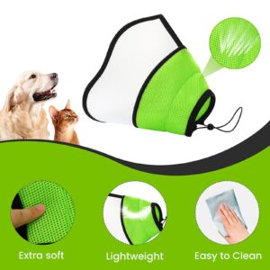 Dog Cone,Soft Dog Cone, Adjustable Breathable Dog Cone Collar After Surgery,Soft Dog Cones for Large Medium Small Dog,Protect Pets from Licking Wounds,Soft and Comfortable, Reduce Anxiety(XL)