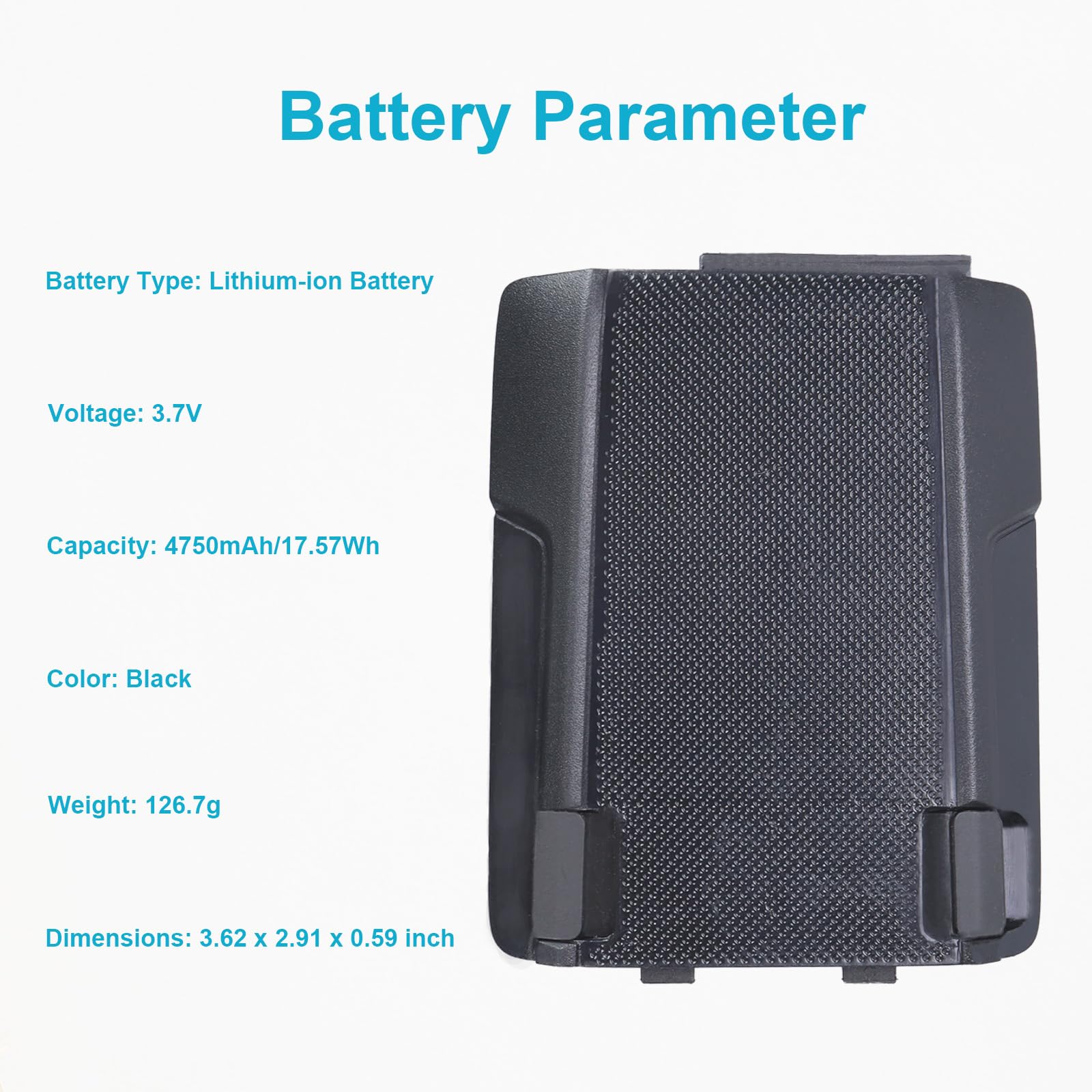 TC77 Replacement Battery for Zebra for Symbol TC77 TC70 TC72 TC75 TC55 - TC70X TC75X TC700H TC700K TC720L TC75AH TC75BH TC75EK TC75FK TC75GK TC77HL Part No BT-000318 Barcode Scanner Batteries