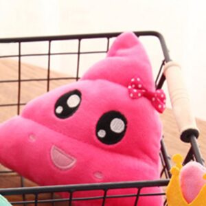 ifundom Poop Soft Plush Pad Plush Toy Plush Cushion Plush Pillow Poo Pink Plush Cushion Pillow