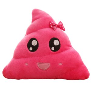 ifundom poop soft plush pad plush toy plush cushion plush pillow poo pink plush cushion pillow