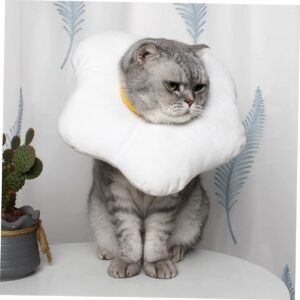 Toddmomy Pet Necklace Elizabethan Pet Collar Pet Shield Collar Toast Pet Collars Jizizi Protective Cover Cat Collar Elizabeth Protective Cover Cat Elizabethan Collar -Grab