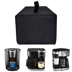 coffee maker dust cover for keurig k-duo single serve k-cup pod & carafe coffee maker/keurig k-elite single-serve k-cup pod coffee maker(k-elite)/h amilton beach 2-way 12 cup drip coffee maker