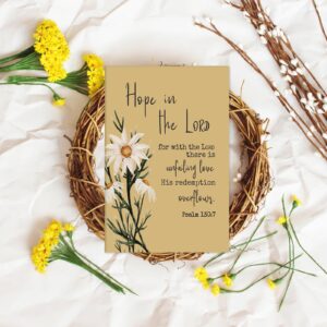 Whaline 40 Pack Christian Greeting Cards Bible Verse Floral Decorative Gift Cards with Envelopes & Stickers Blank Note Cards Assortment for Baby Shower Birthday Party Supplies