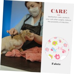 Yardwe Soft Cone of Chocker Kitten Collars Small Cat Collar Suit Dreses - Bite Lick Puppy Cats After Surgery