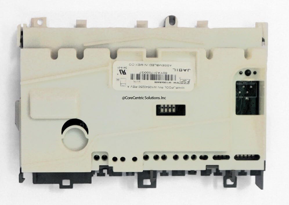 CoreCentric Remanufactured Dishwasher Control Board Replacement for Whirlpool W10804120 / WPW10804120