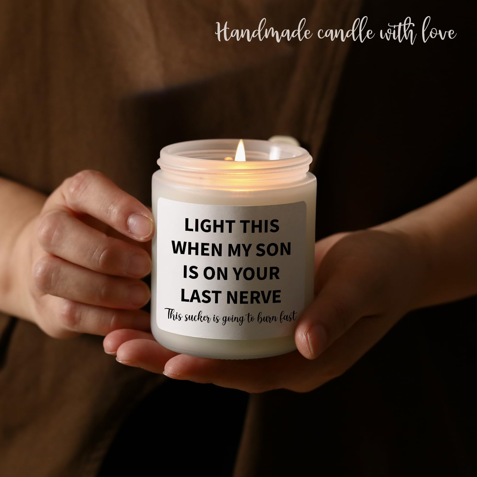 Daughter in Law Gifts, Mothers Day Gifts for Daughter in Law from Mother in Law/Father in Law, Funny Birthday Wedding Christmas Valentine's Day Gifts for Future Daughter in Law-Daughter in Law Candle