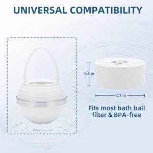 Bath Ball Filter Replacement Cartridge, Bath Ball Water FilterReplacement Cartridge, Bathtub Water Filter Replacement Cartridge