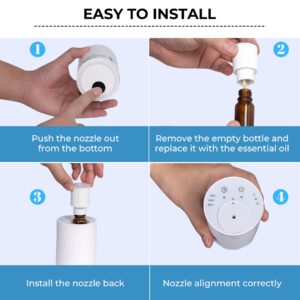 X-PEST Portable Mosquito Repeller Device Outdoor Insect Repellent Effective Mosquito Protection Indoor Natural Ingredients Rechargeable USB Essential Oil Waterless Diffuser 40ft Protection 2 Refills