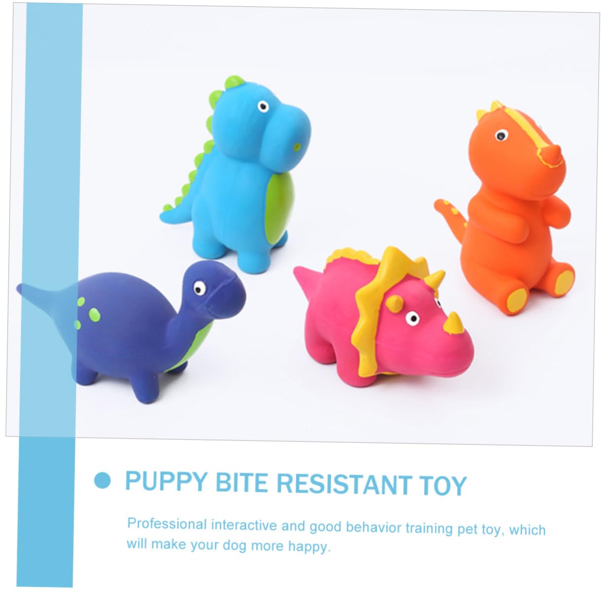 BESPORTBLE Dog Toy Teething Toys for Puppies Cleaning Toys Dog Chew Toys Dinosaur Dog Molar Toy Dog Toys Pet Molar Plaything Puppy Chew Toy Dog Fetching Toys Taste Dog Bite Emulsion