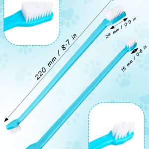 CRAZYBELLY 10 Pcs Dog Toothbrush Cat Toothbrush Pet Toothbrush Dual-Headed Toothbrush for Dogs Teeth Cleaning Dog Tooth Brush