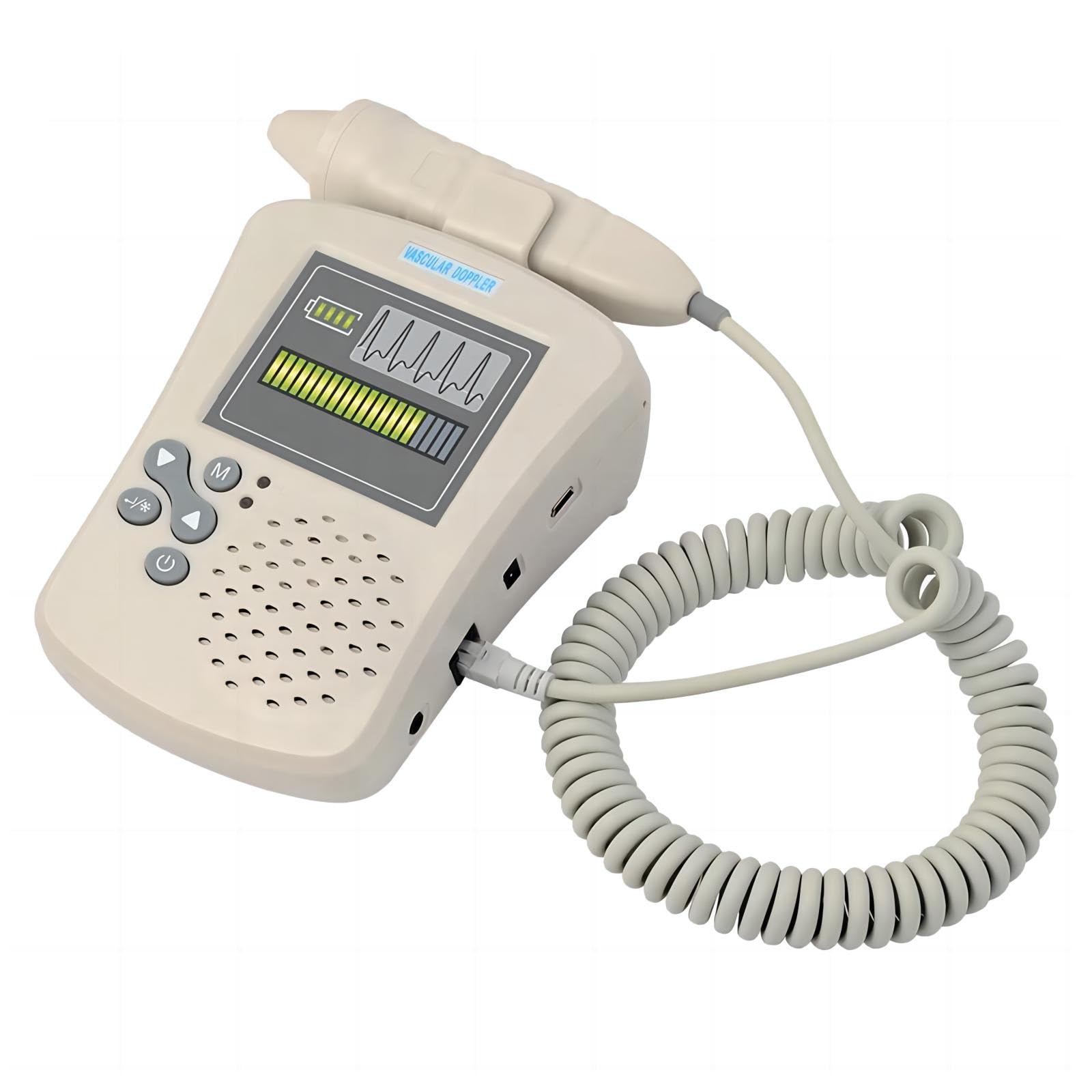 8Mhz Probe Handheld Blood Flow Rate Speed Detector Doppler、Detect arterial/venous Blood Flow Status and Average Blood Flow Velocity